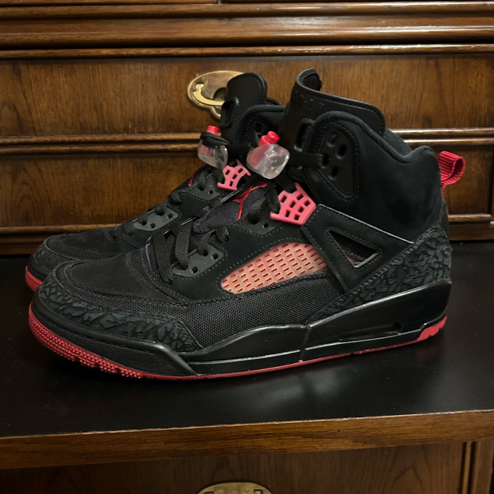 Jordan Son of Black and Varsity Red Sneakers